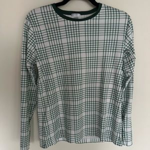 Lake pajamas in juniper plaid size small